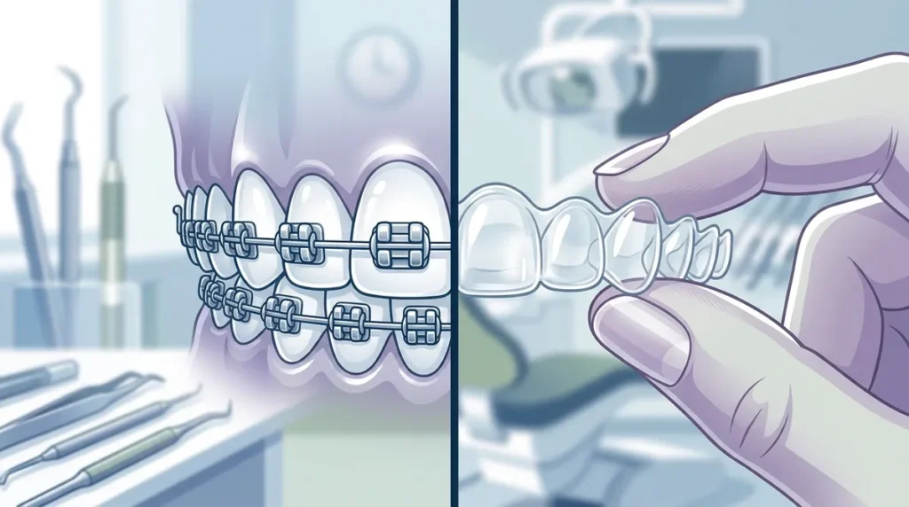 Cómo Elegir Entre Frenos y Alineadores Transparentes