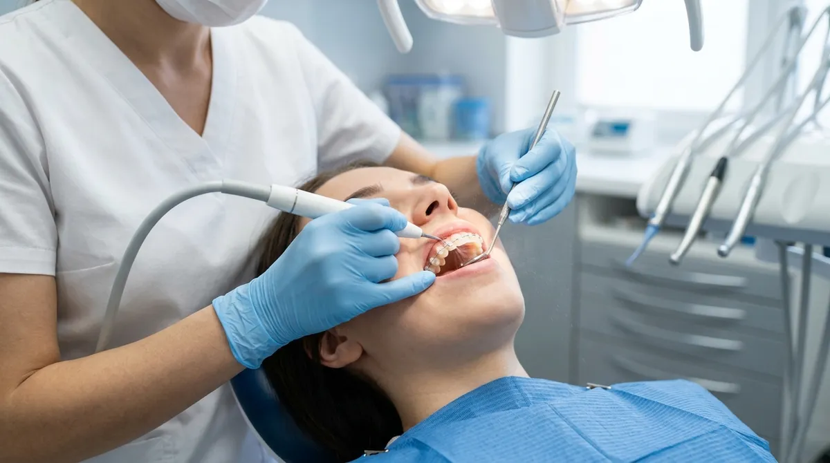 revisión y limpieza dental