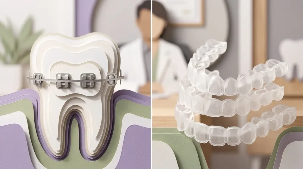 Braces vs. Clear Aligners: Which Wins for Adults?