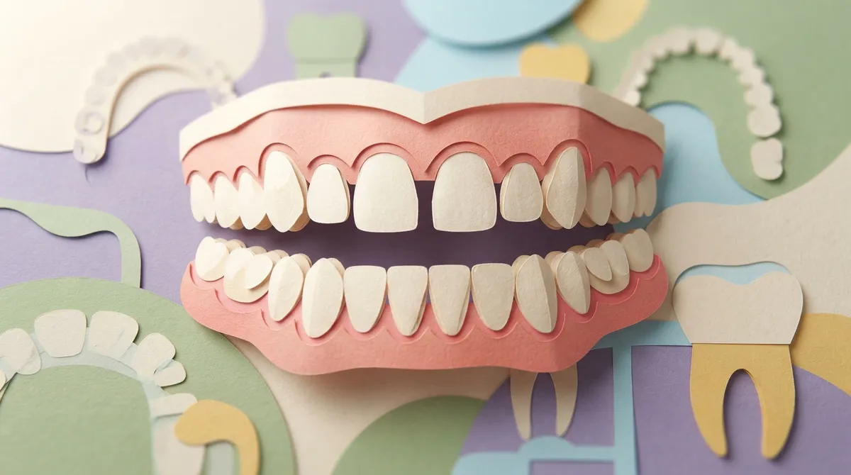 spacing between teeth