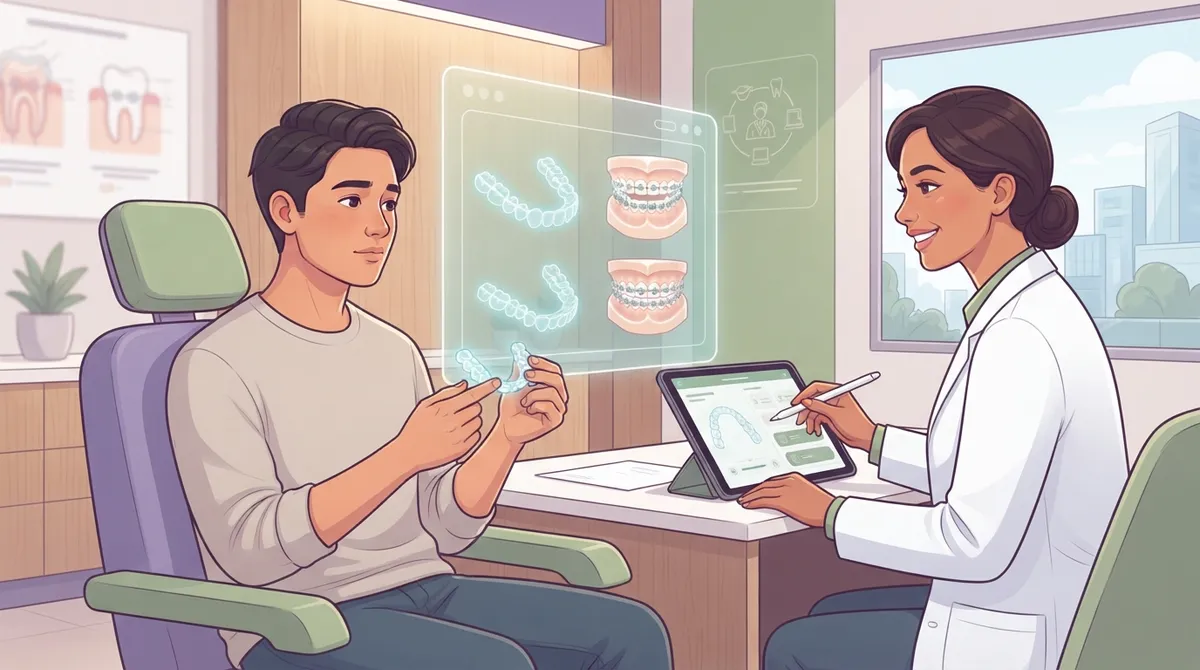 discreet teeth alignment