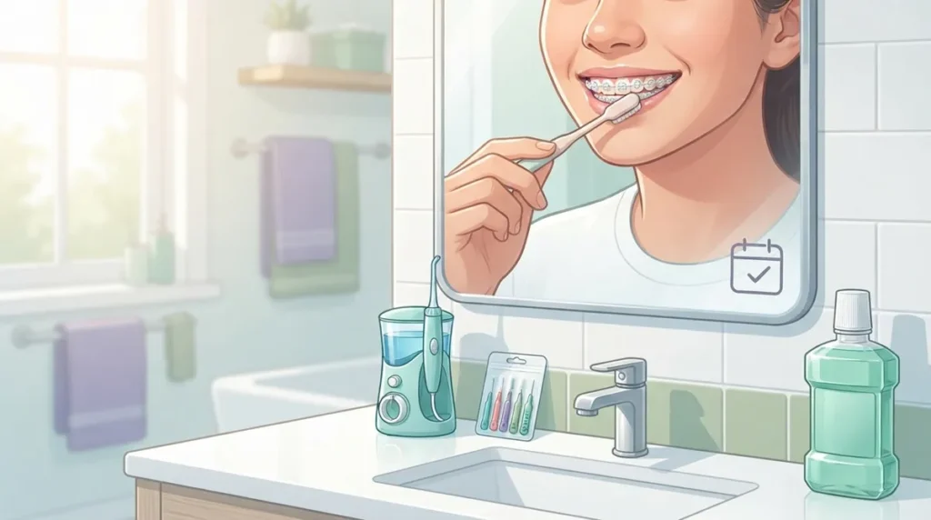 8 Braces and Oral Hygiene Habits for a Healthy Smile