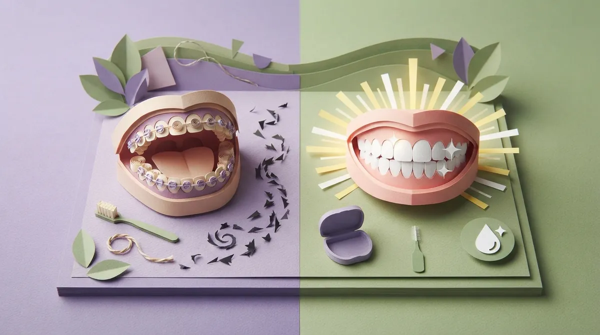 after braces care