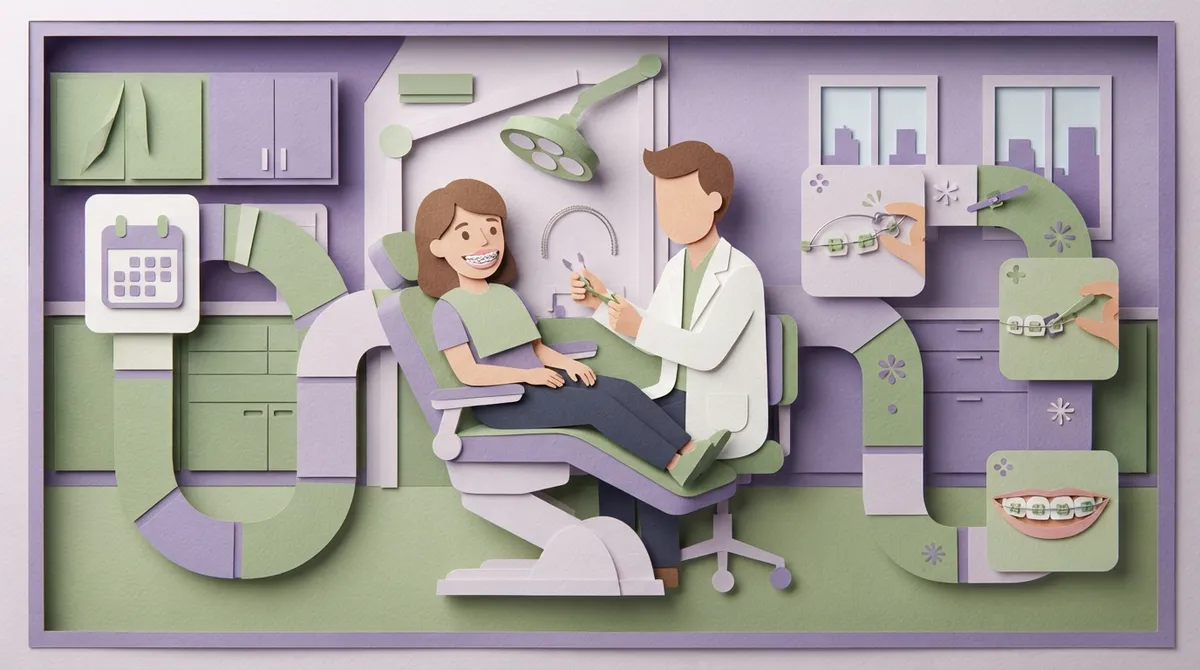how often braces adjustment