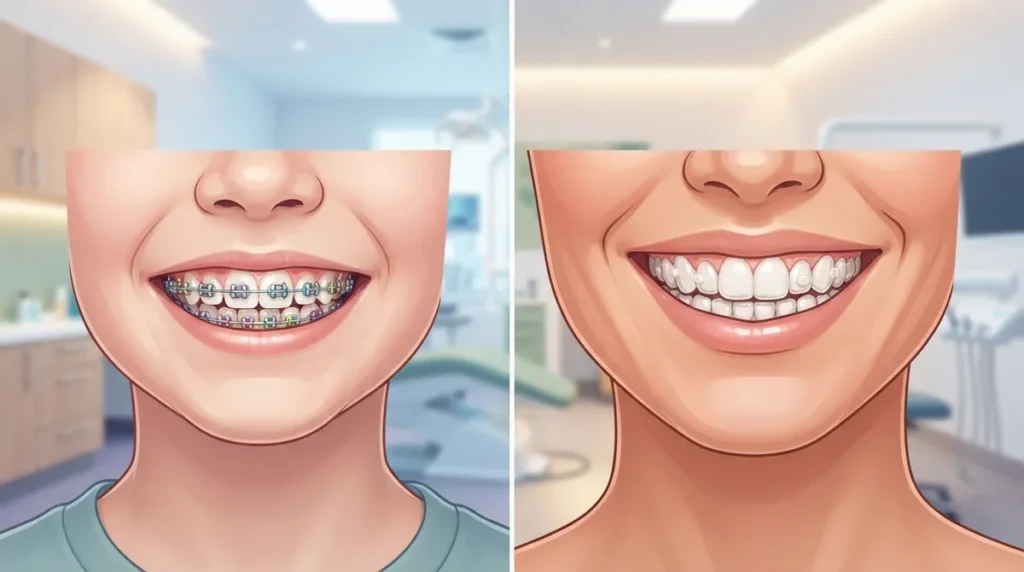 Braces for Crowded Teeth Lakewood Ranch: Metal vs. Clear?