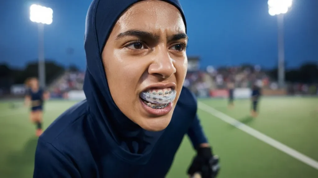 Mouthguards vs. No Protection: Braces for Sports Athletes