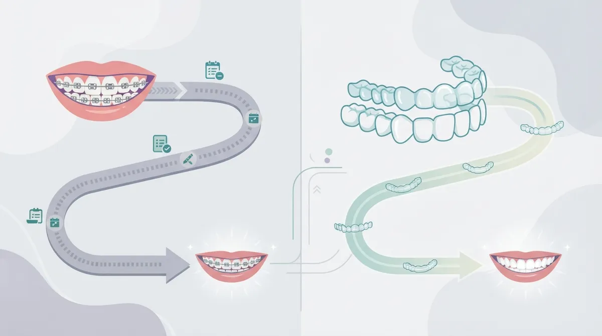 invisalign vs traditional braces