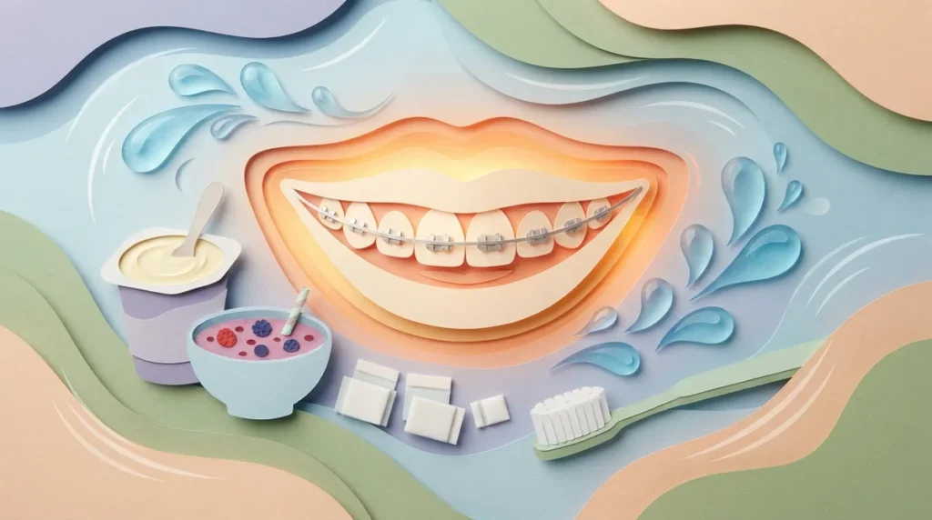 How to Ease Sensitive Teeth During Braces Treatment