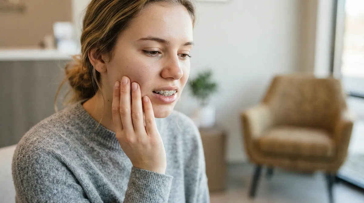 braces pain and discomfort
