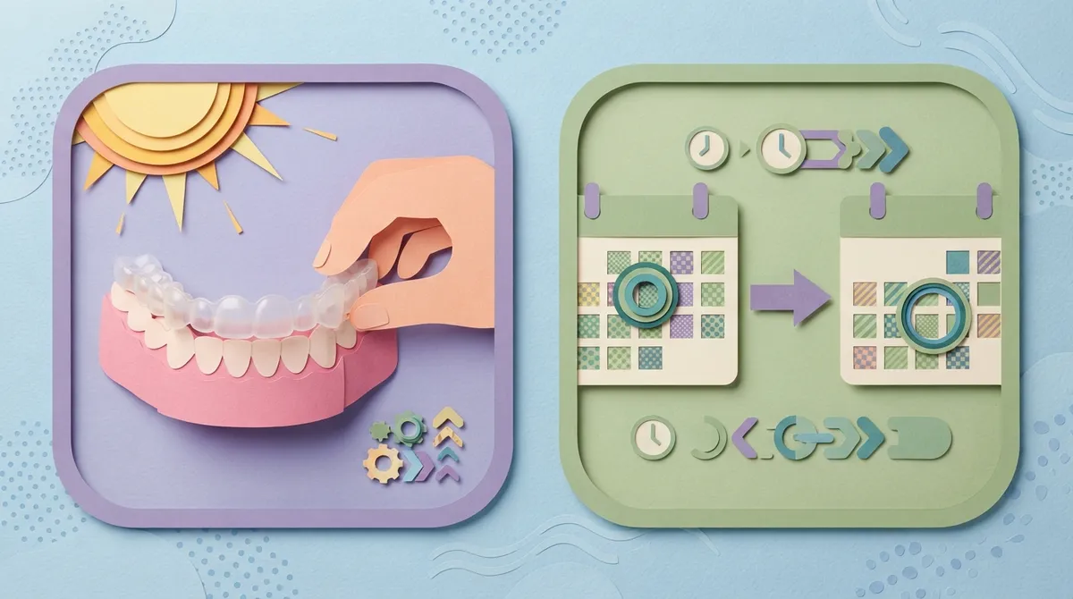 aligners adjustment visits