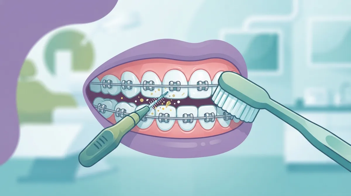 how to clean braces