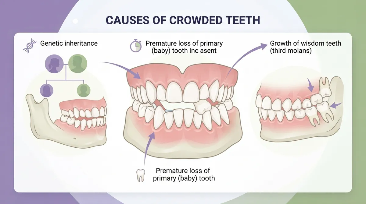 Braces for crowded teeth Bradenton