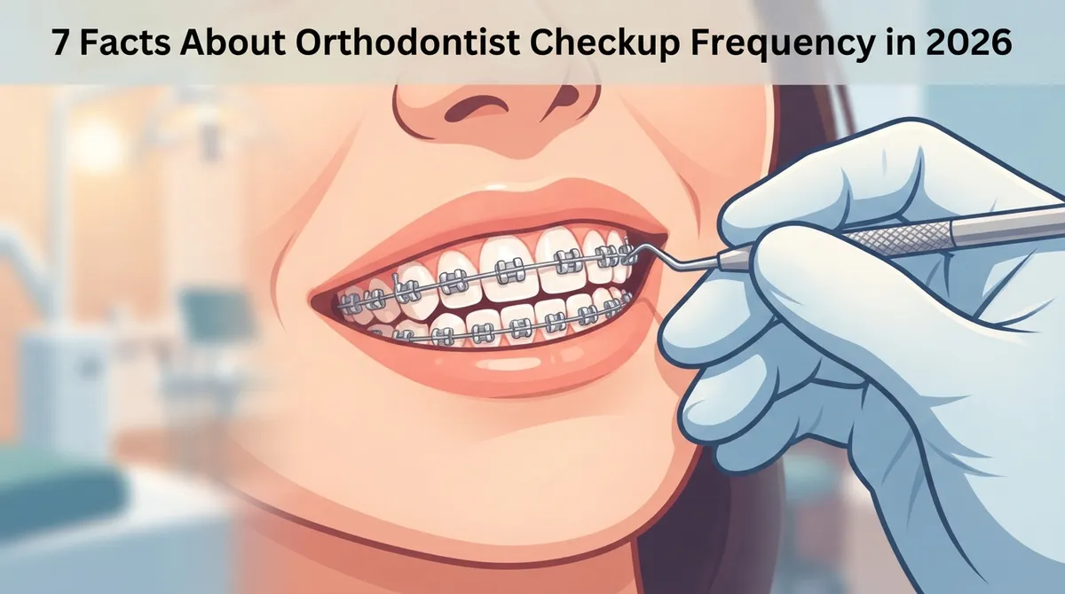 orthodontist checkup frequency