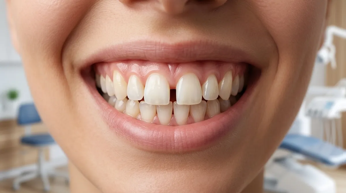 clear aligners for gap teeth