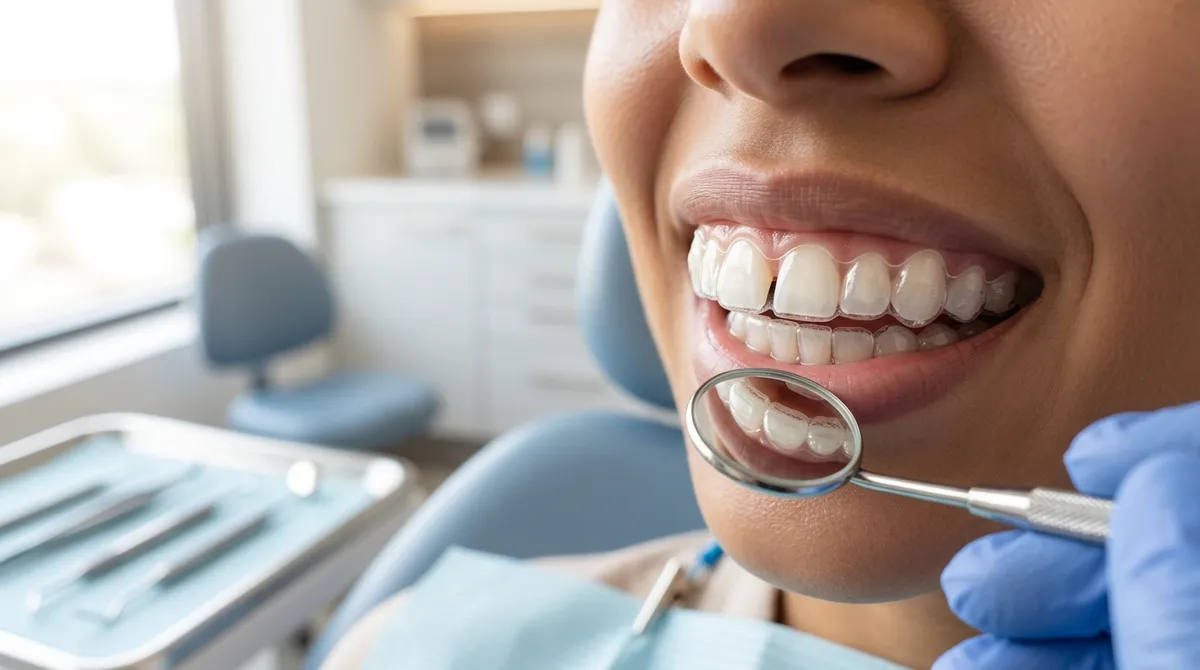 clear aligners for gap teeth
