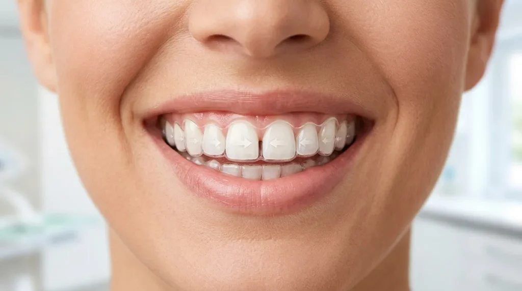 How to Close Gap Teeth With Clear Aligners Fast