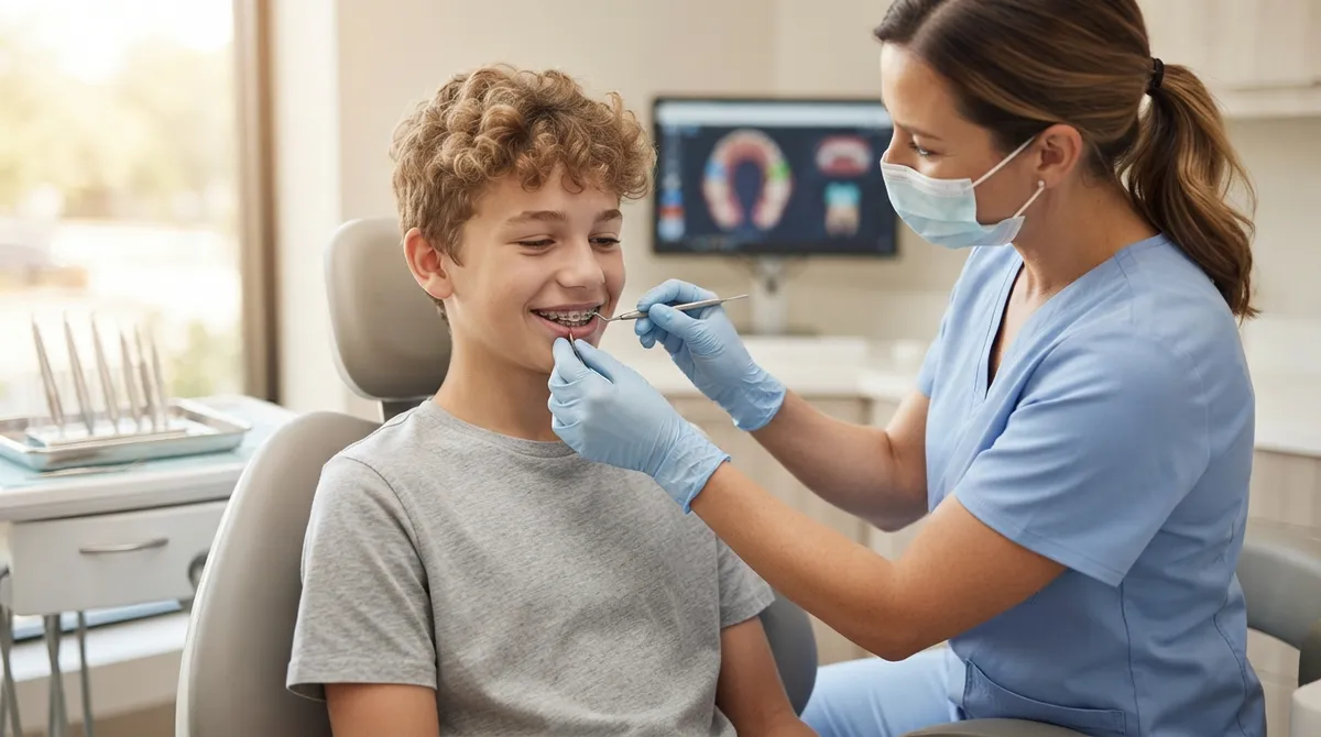Teen braces Lakewood Ranch