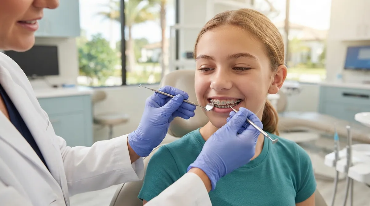 Teen braces Lakewood Ranch