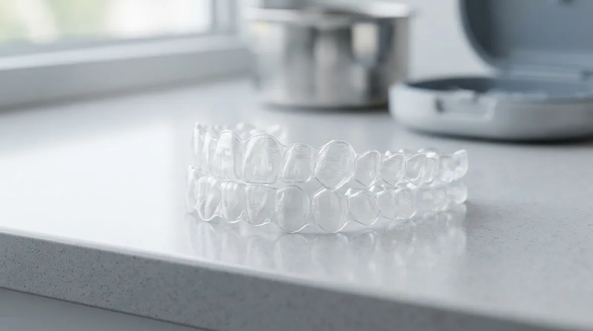how to clean clear aligners