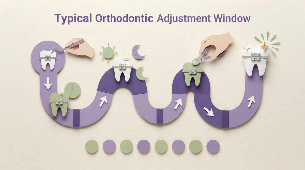How often do braces need adjustments