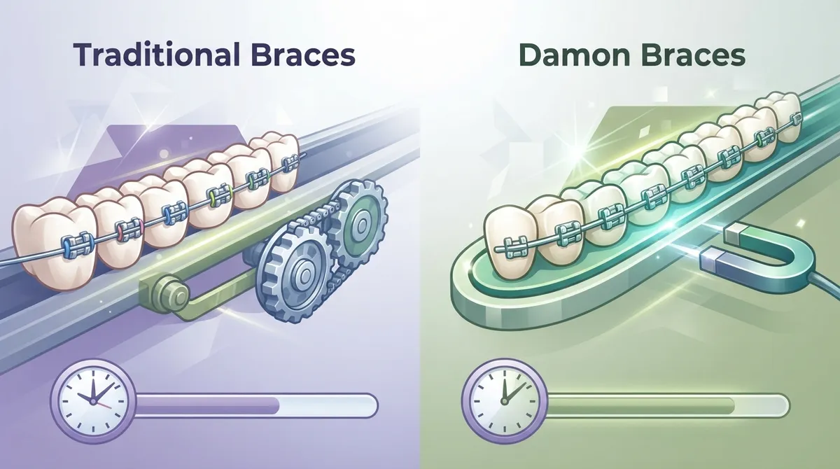 Damon vs traditional braces Lakewood Ranch