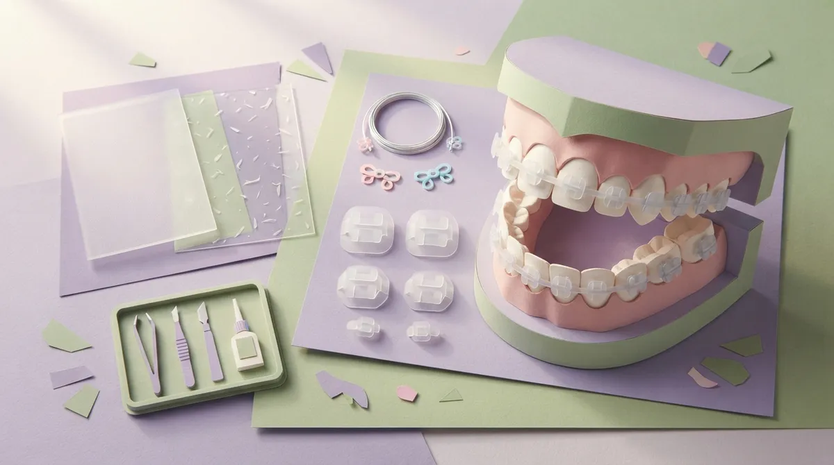 what are clear braces