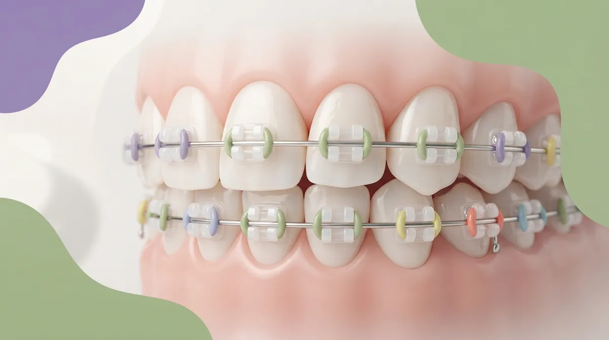 ceramic braces colored bands