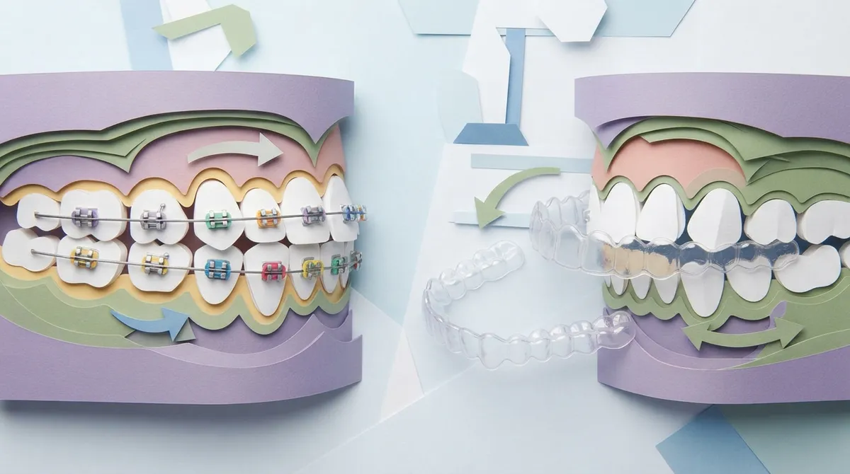how do i choose between braces and clear aligners