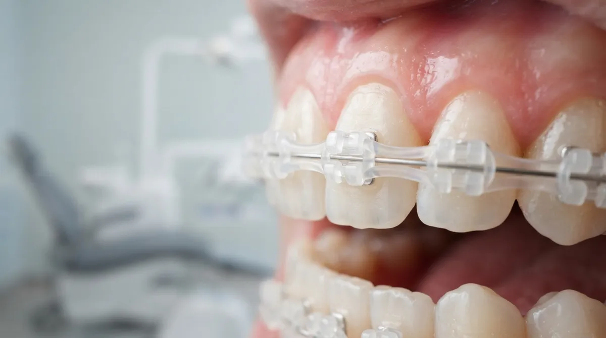 clear brace bands