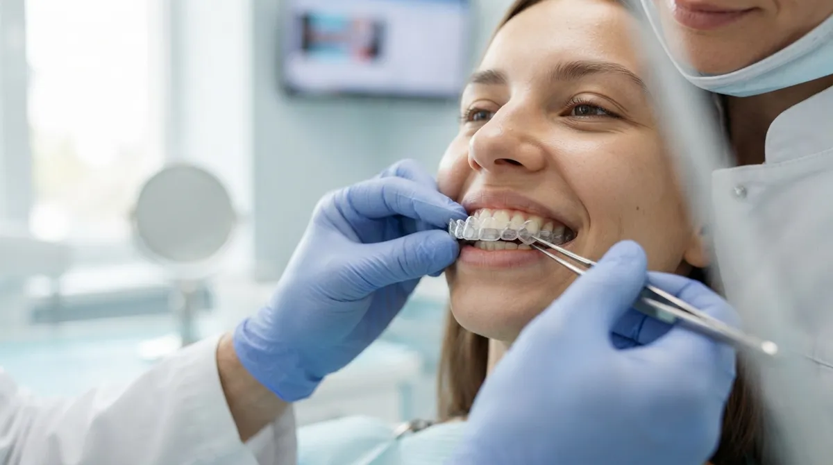 transparent braces for teeth