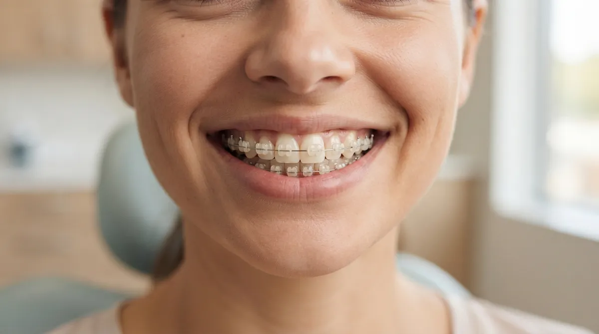 transparent braces for teeth