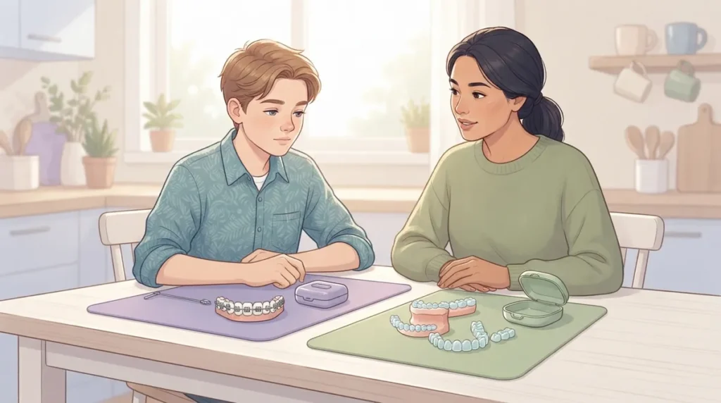 How to Choose Braces or Clear Aligners for Your Teen