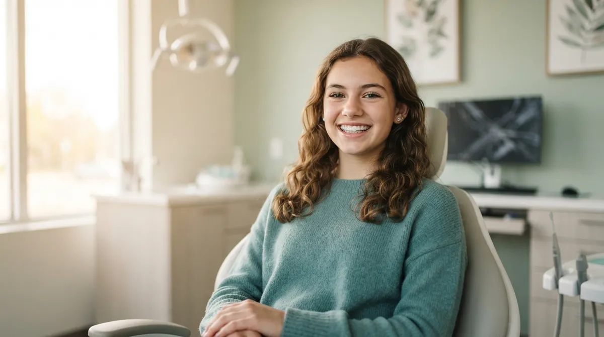 what orthodontic option fits a self conscious teen