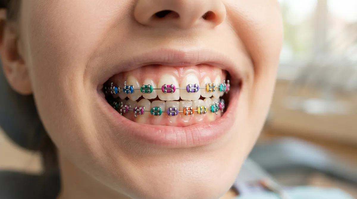colored braces options