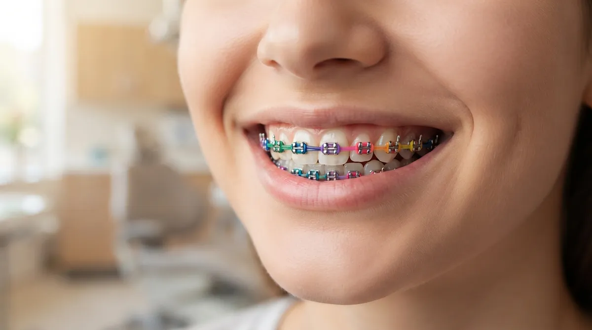 colored braces options