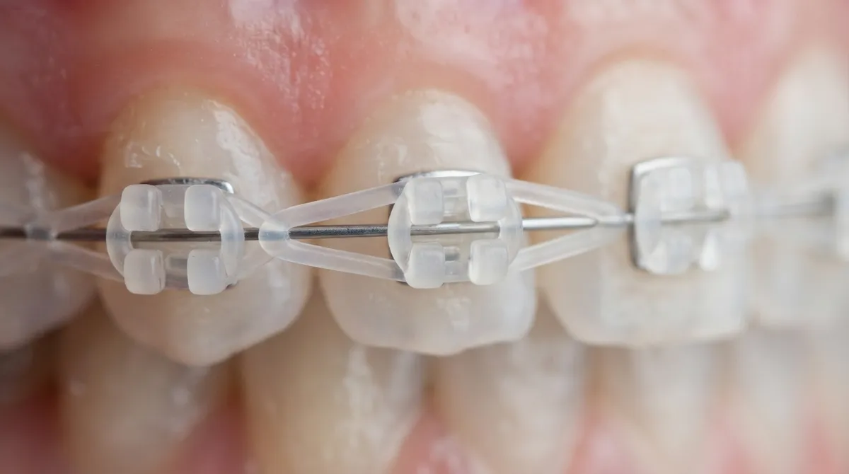 clear braces with clear bands