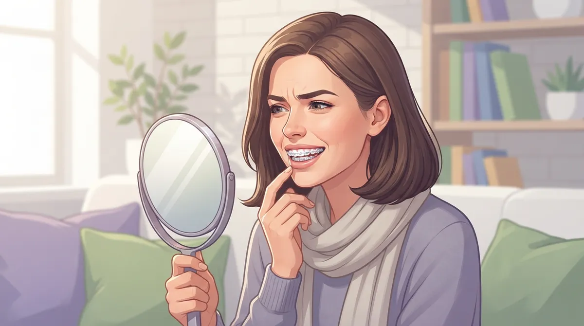white ceramic braces