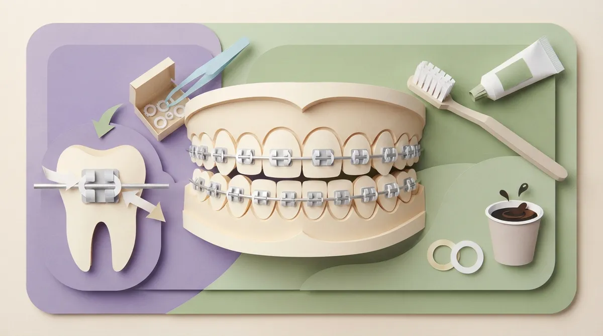 white braces bands