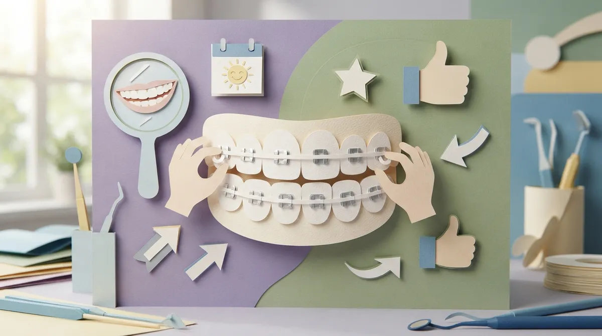 white braces bands