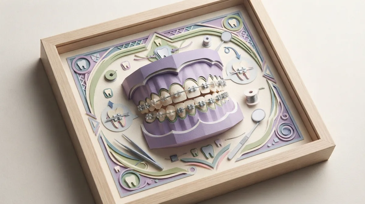 ceramic metal braces