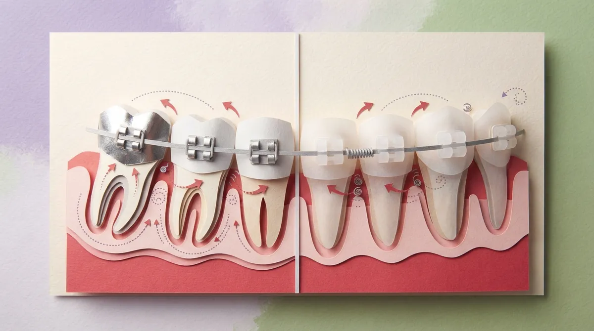 ceramic metal braces